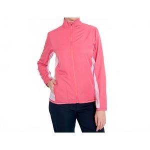 NEW ABACUS SPORTSWEAR US lanark stretch wind jacket in lipstick